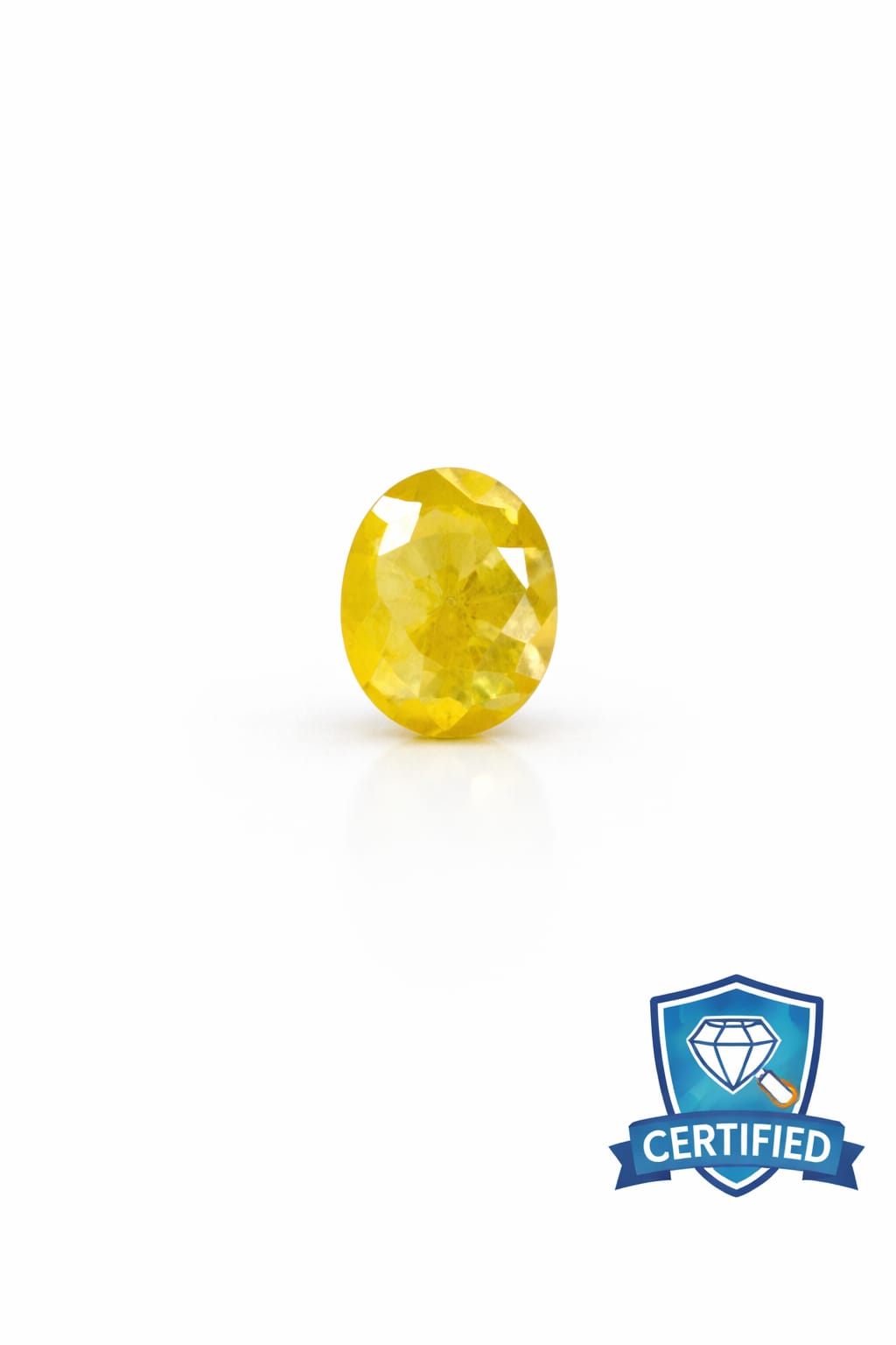 Natural Thai Pokhraj (Yellow Sapphire) – 4.4 Ratti