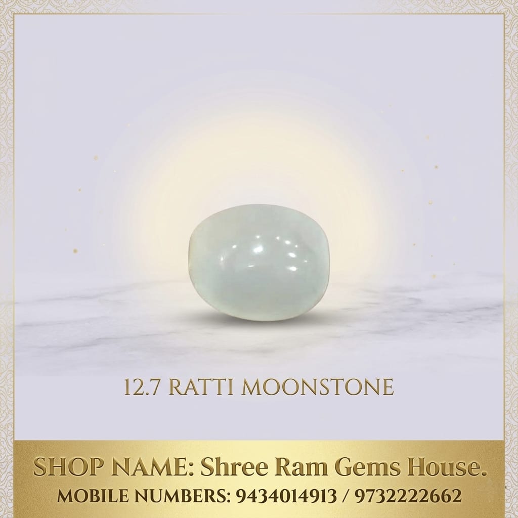 Moonstone (Chandrakant) – 12.7 Ratti