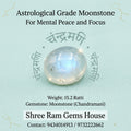 15.2 Ratti Natural Moonstone (Chandramani)