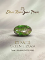 17.1 Ratti Green Firoza (Turquoise)