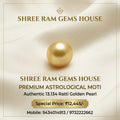 Golden Moti (South Sea Pearl) 13.134 Ratti