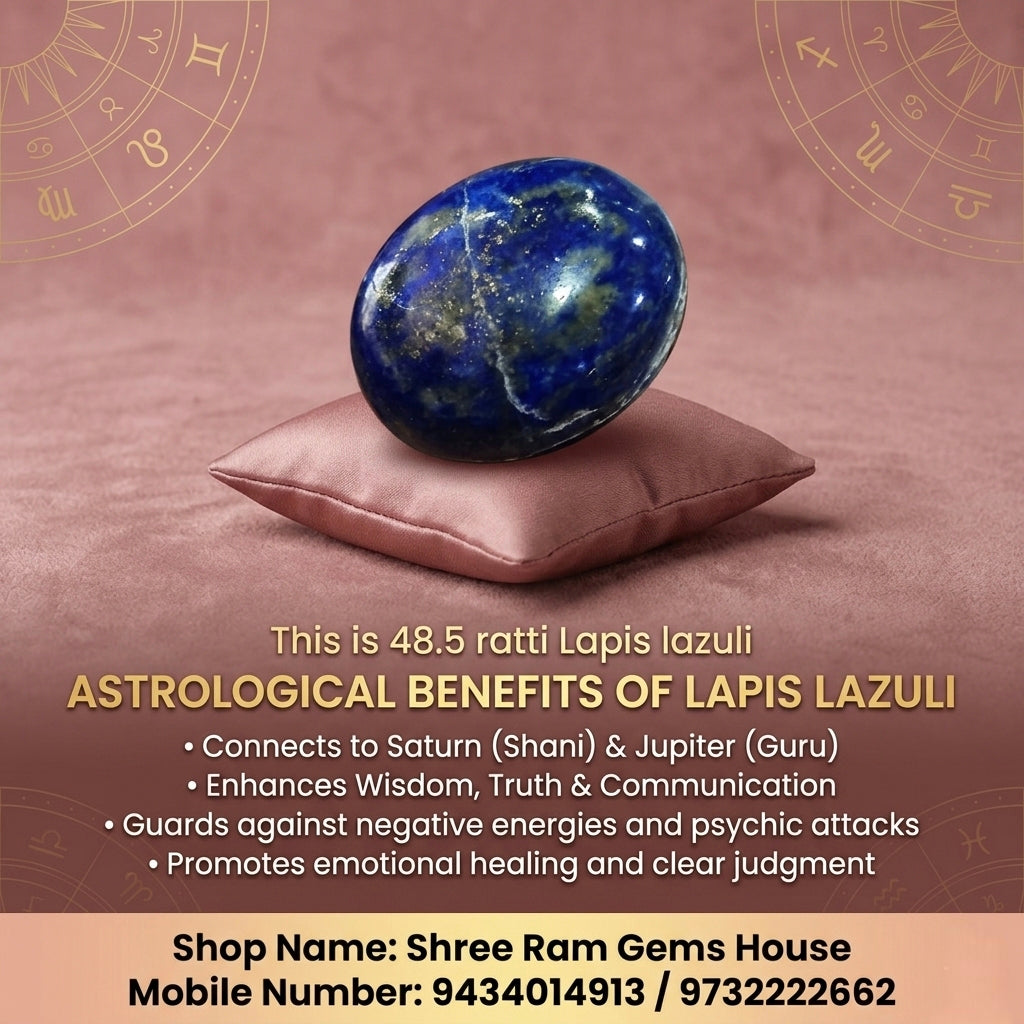 48.5 Ratti Lapis Lazuli