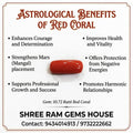 Natural Red Coral 10.72 Ratti