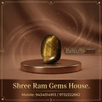 Premium Natural Tiger Eye Stone (13.508 Ratti)