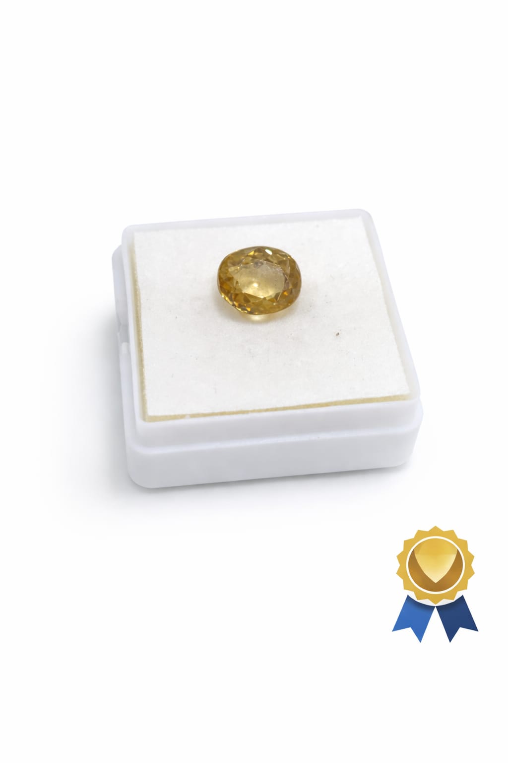 Natural Yellow Zircon (4.8 Ratti)