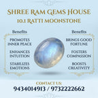 10.1 Ratti Moonstone
