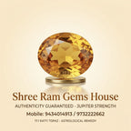 Premium Natural 17.1 Ratti Yellow Topaz