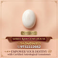 Premium 6 Ratti Natural White Moonga