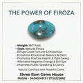Natural Firoza 18.7 Ratti