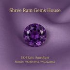 18.4 Ratti Natural Amethyst (Jamunia)