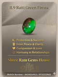 Green Firoza (Turquoise) 11.9 Ratti