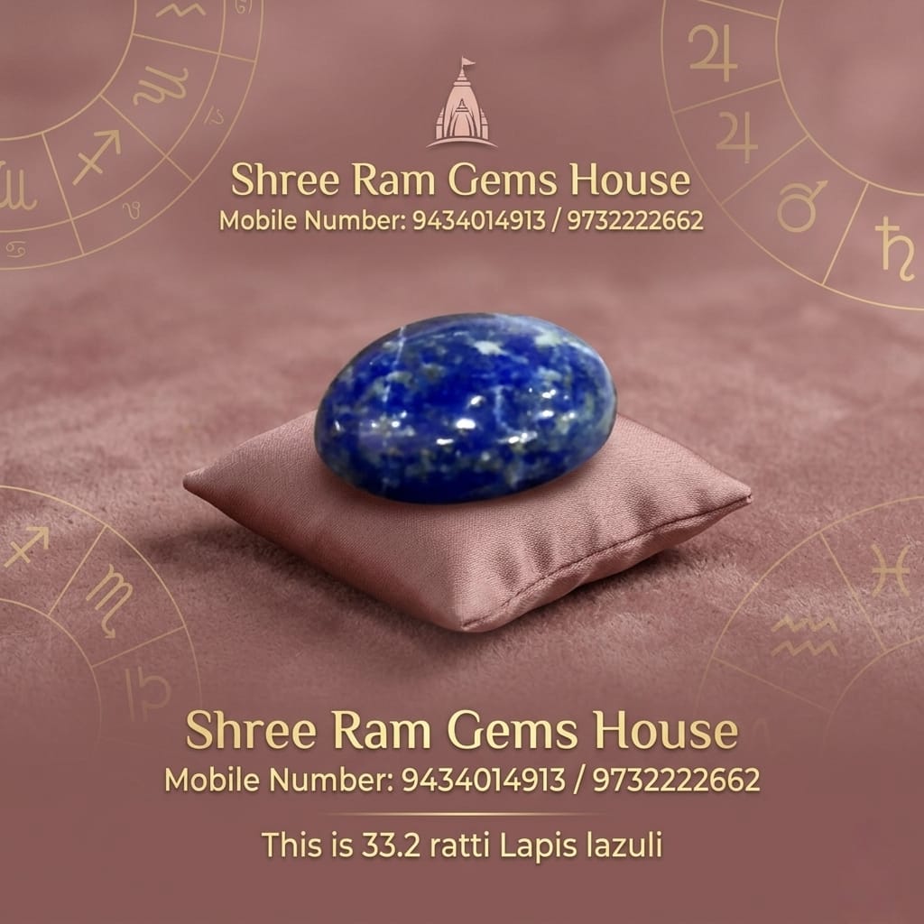 33.3 Ratti Lapis Lazuli