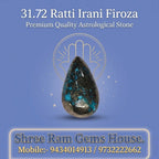 31.72 Ratti Iranian Turquoise (Firoza)