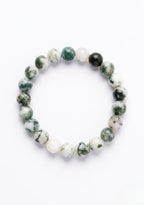 Evergreen Tree Agate Natural Bracelet