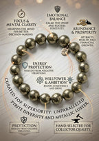 Pyrite Bracelet.