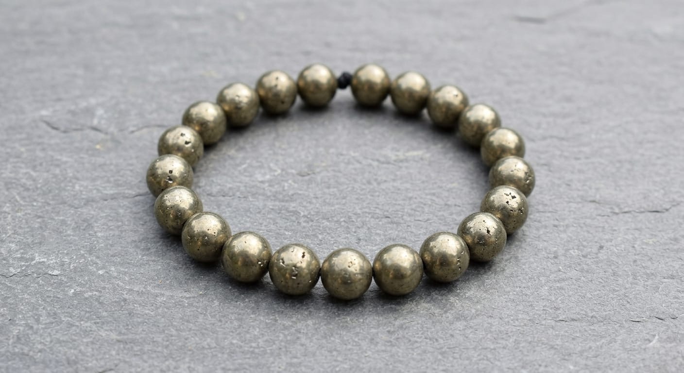 Pyrite Bracelet.