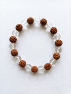 Rudraksh Sphatik Bracelet