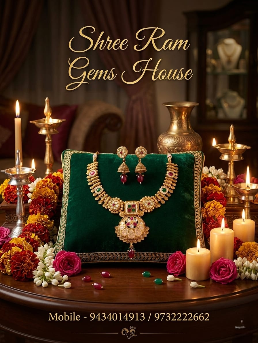 The Rajwada Peacock Blossom Set