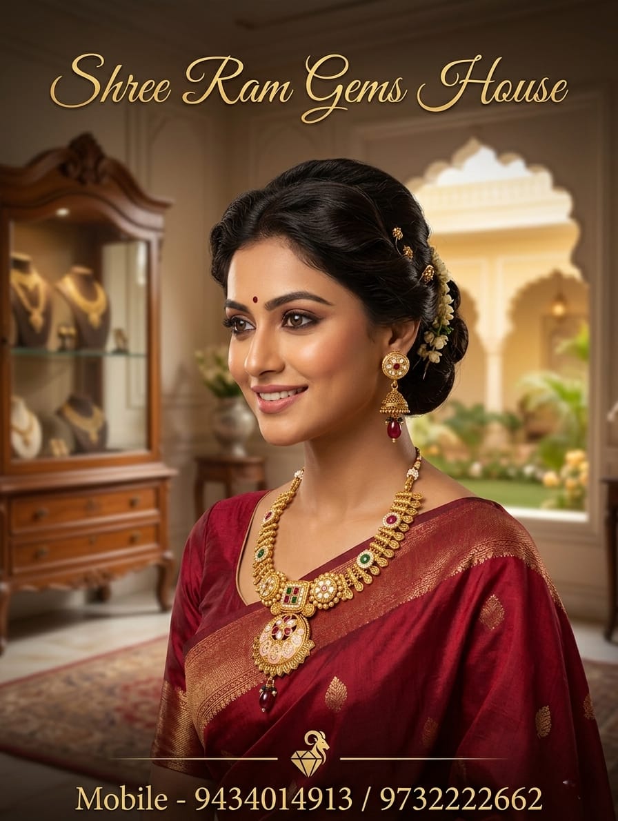 The Rajwada Peacock Blossom Set