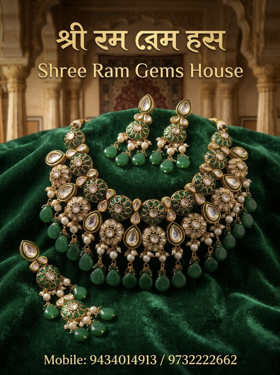The Emerald Meenakari Heritage Set