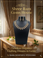 The 'Crystal Flora' Contemporary Diamond-Style Set