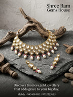 The 'Noor-E-Choker' Exquisite Kundan & Pearl Set
