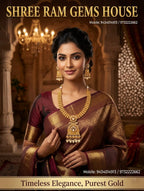 The 'Rajwada' Antique Gold & Pearl Statement Set