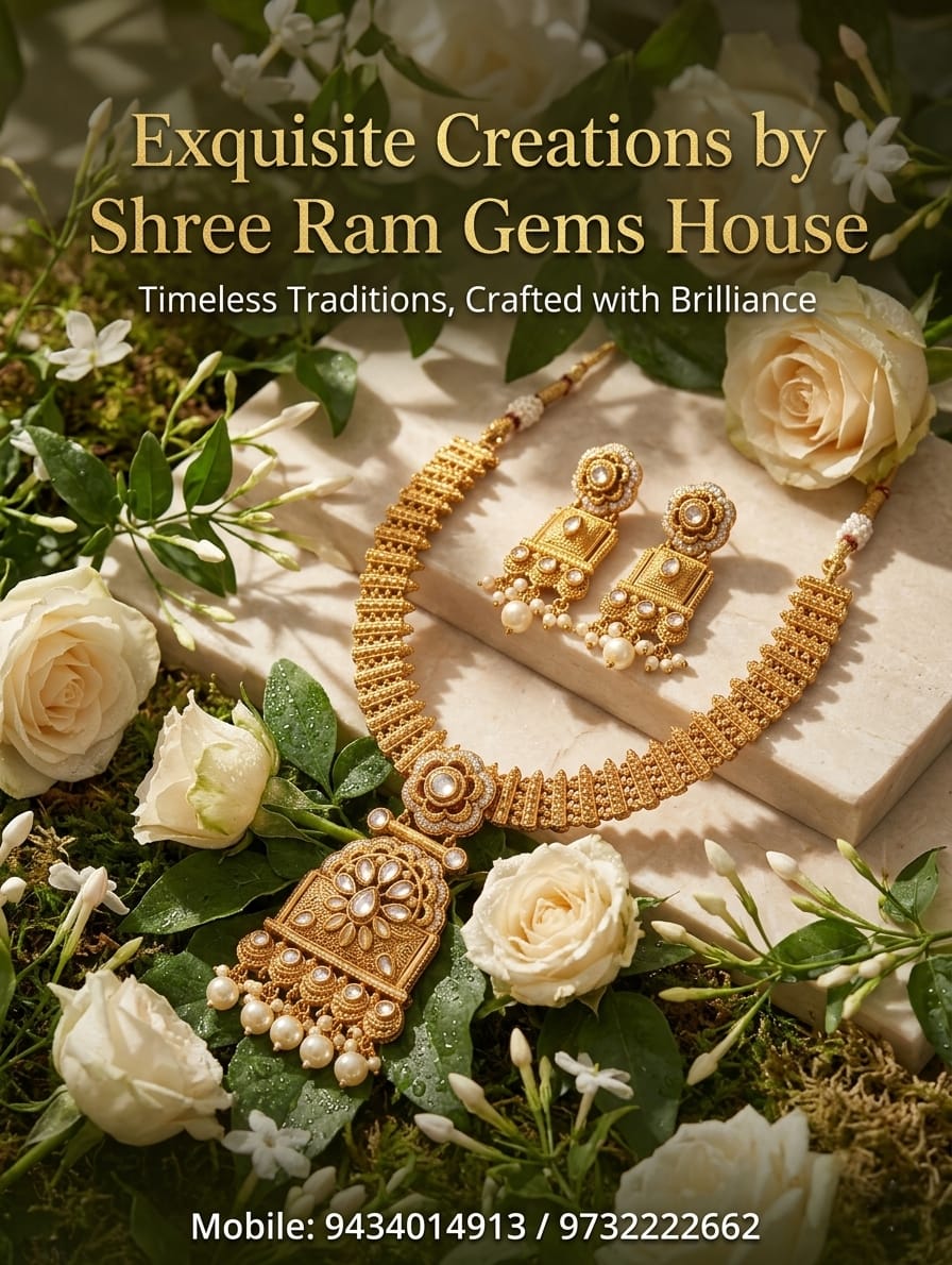 The 'Rajwada' Antique Gold & Pearl Statement Set