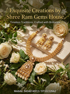 The 'Rajwada' Antique Gold & Pearl Statement Set