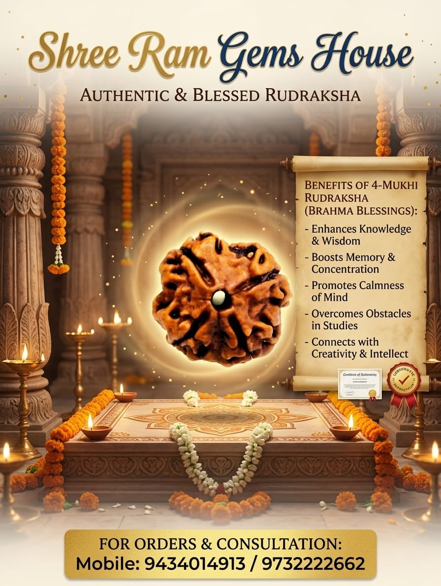 4 Mukhi Rudraksha