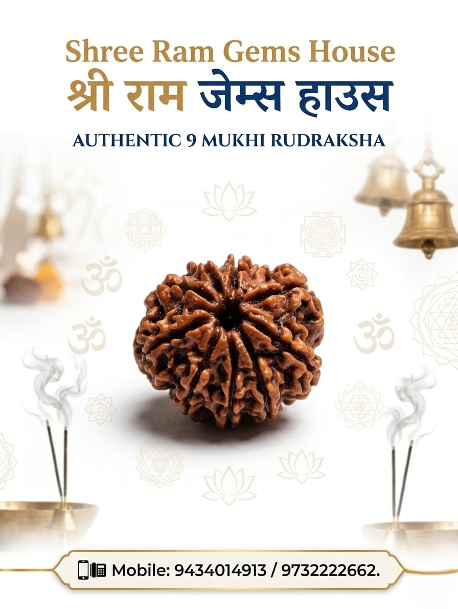 9 Mukhi Rudraksha