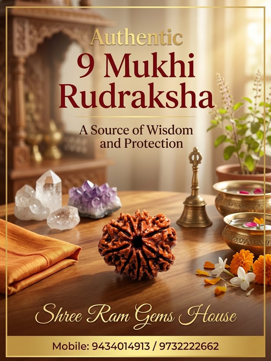 9 Mukhi Rudraksha