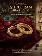 The Heritage Filigree Kada Set Antique Gold-Finish Handcrafted Bangles