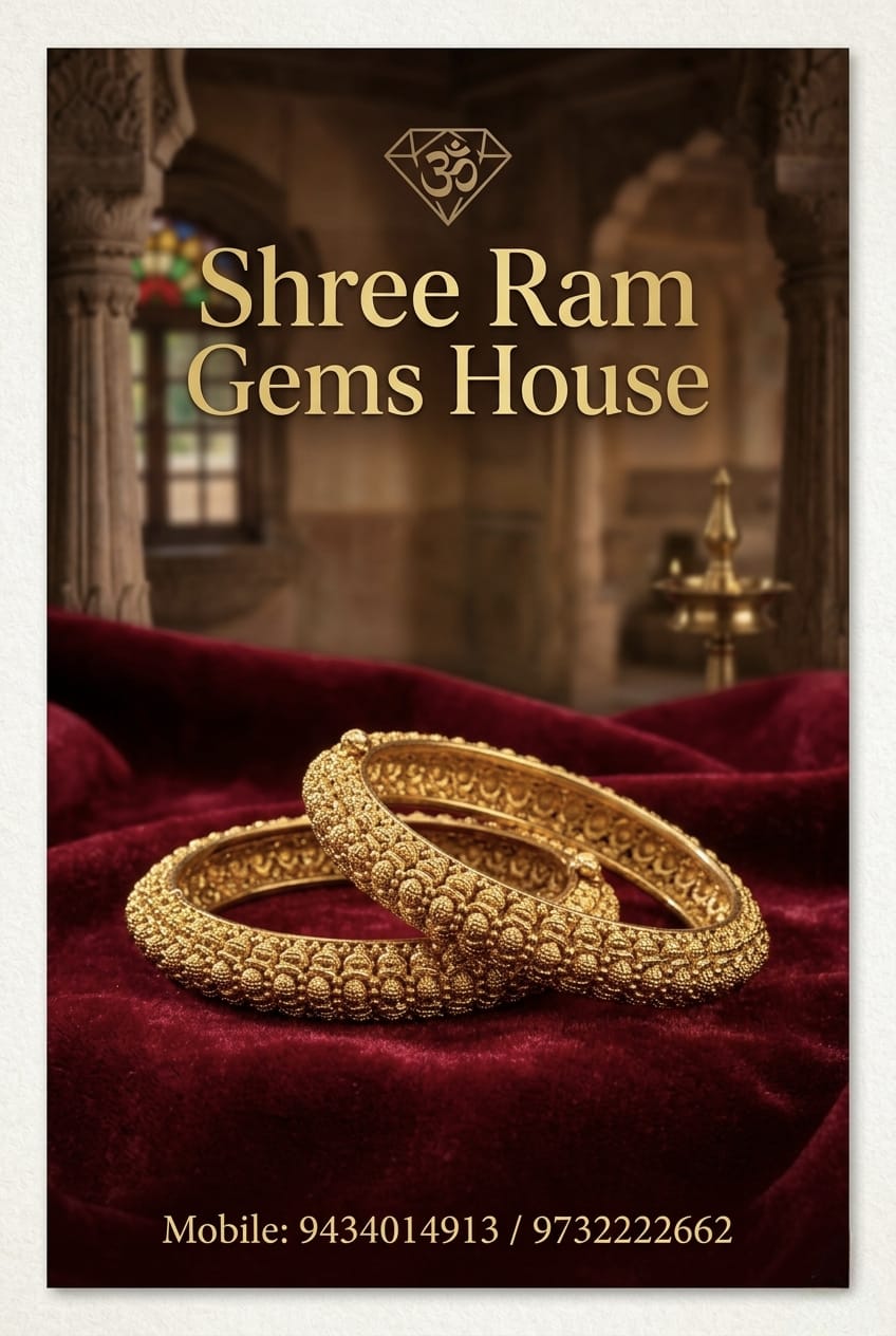 The Swarna-Rani Granulated Kada Set Antique-Finish