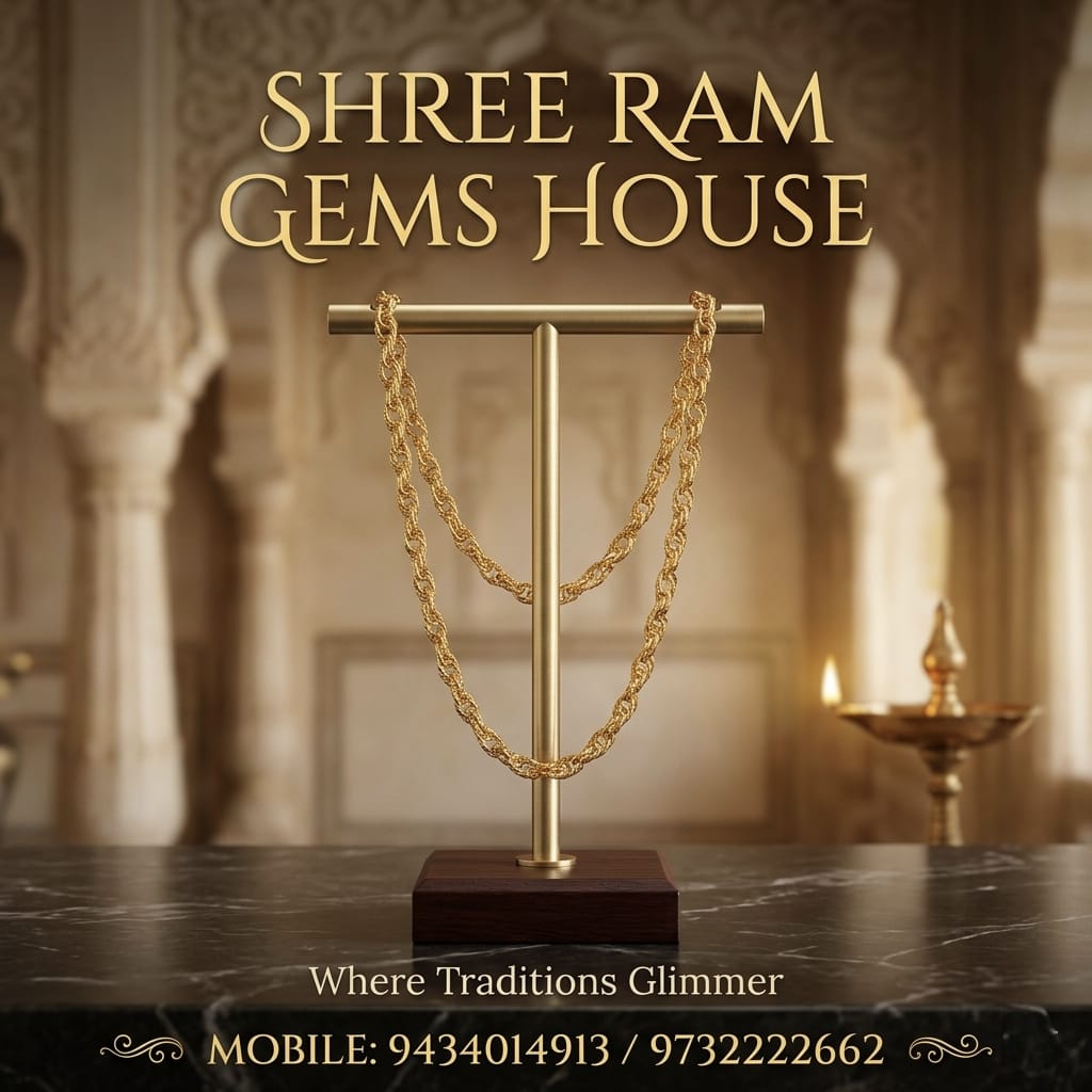 Elegant Textured Triple-Link Rope Chain