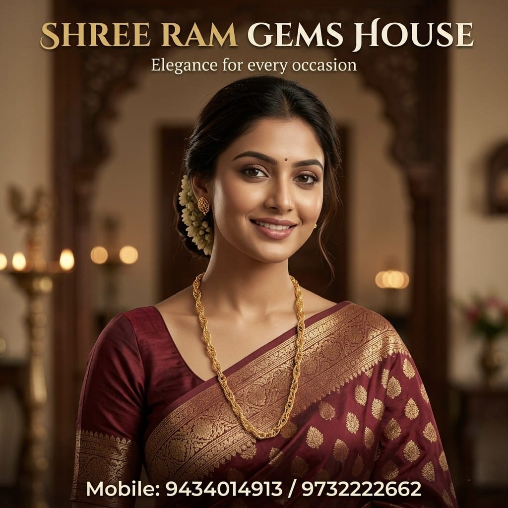 Elegant Textured Triple-Link Rope Chain