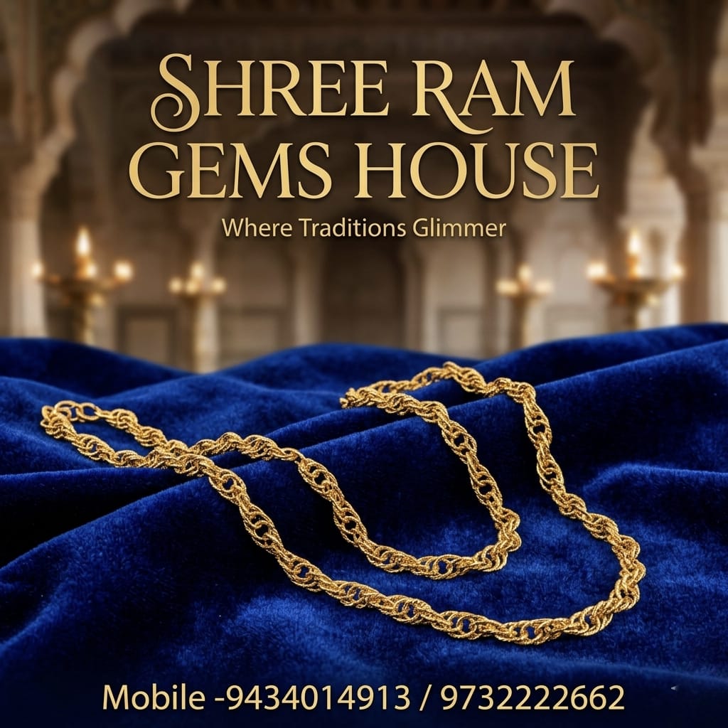 Elegant Textured Triple-Link Rope Chain