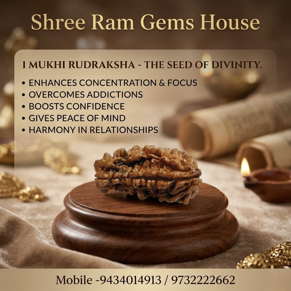 1 Mukhi Rudraksha