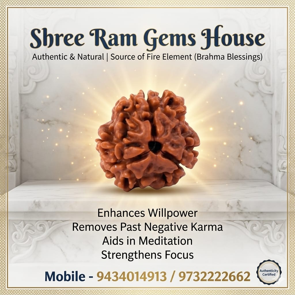 3 Mukhi Rudraksha