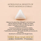 Premium 6.4 Ratti Natural White Moonga