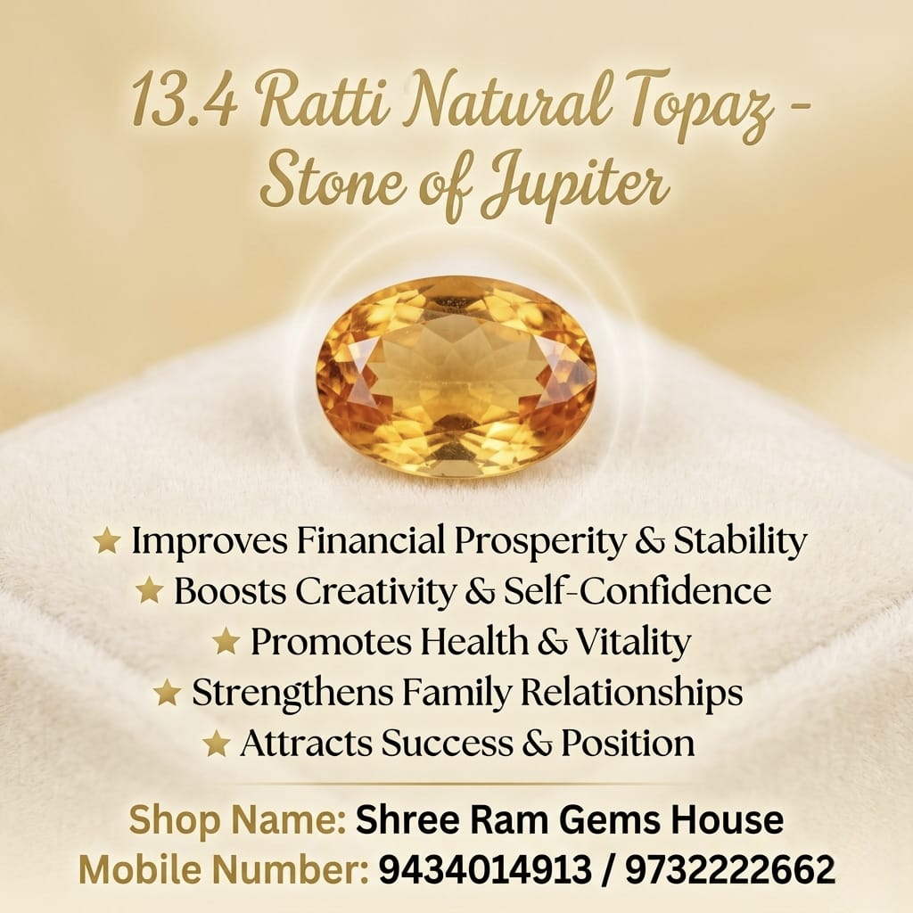 13.4 Ratti Golden Topaz