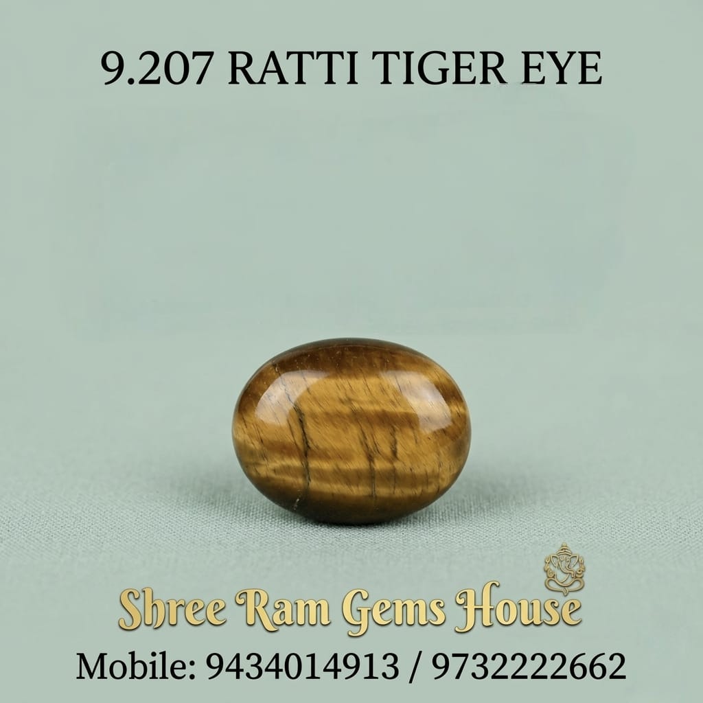 9.207 Ratti Natural Tiger Eye (Lehsunia)