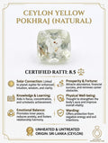 Ceylon Yellow Pokhraj (Natural) – 8.5 Ratti