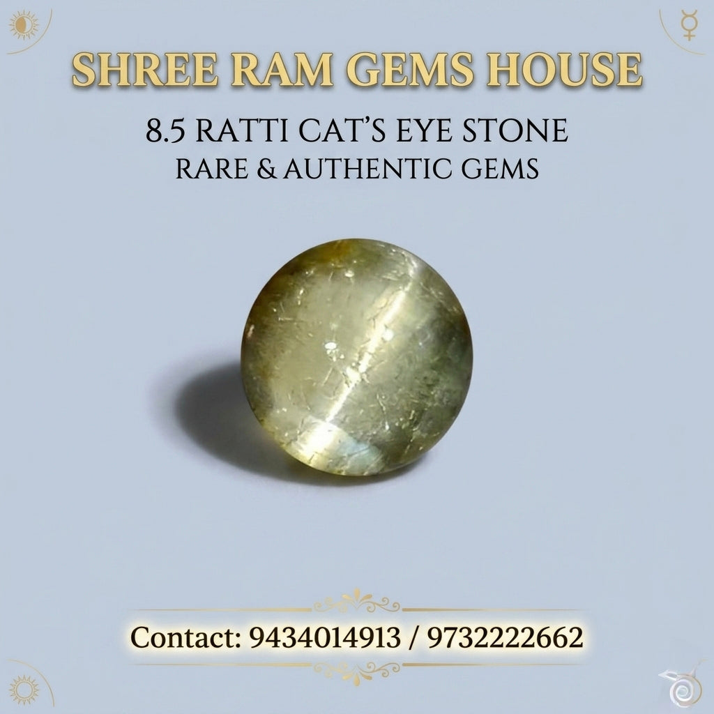 8.5 Ratti Cat’s Eye (Lehsunia)