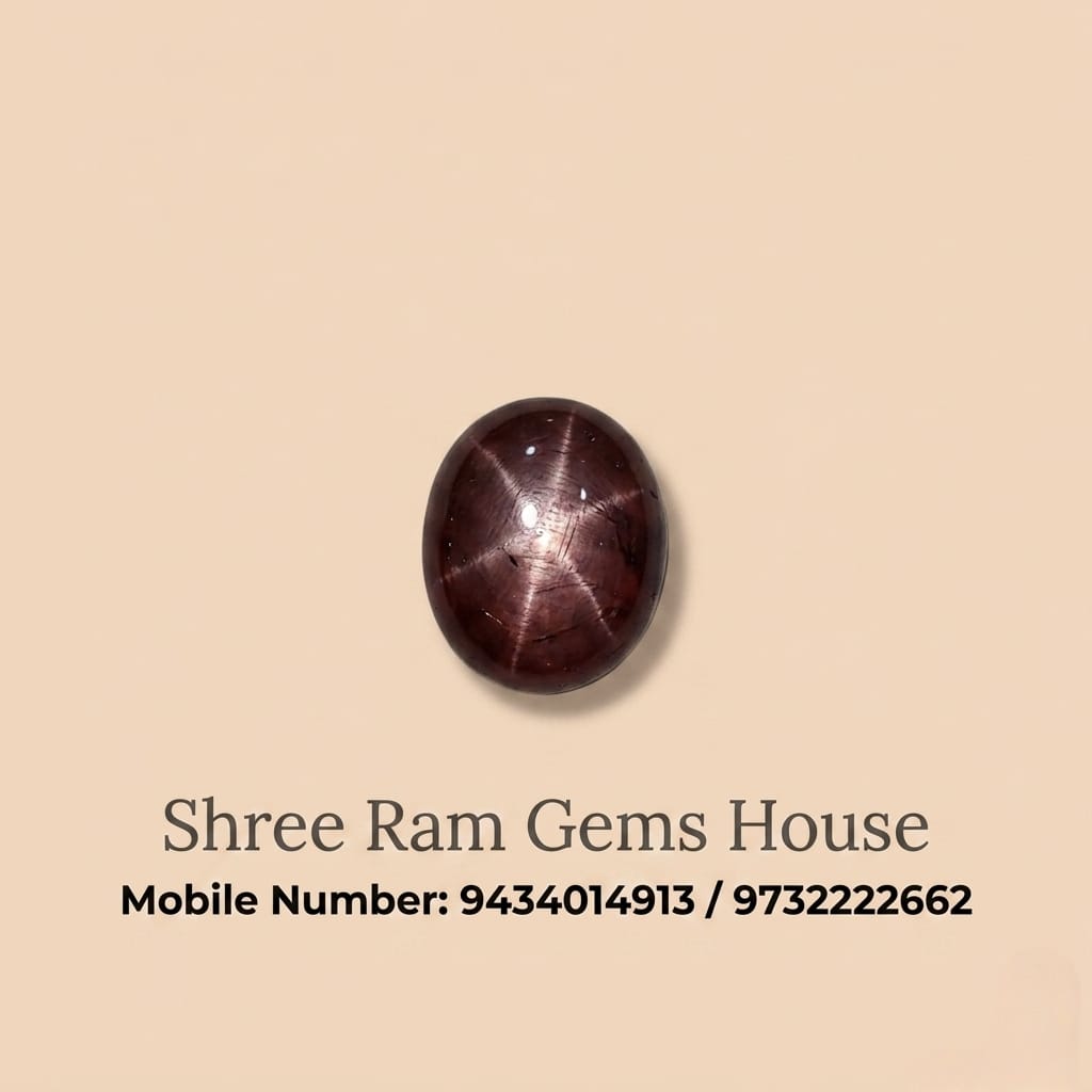 Natural Star Ruby (Manik) – 8.4 Ratti