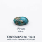 22 Ratti Firoza (Turquoise)