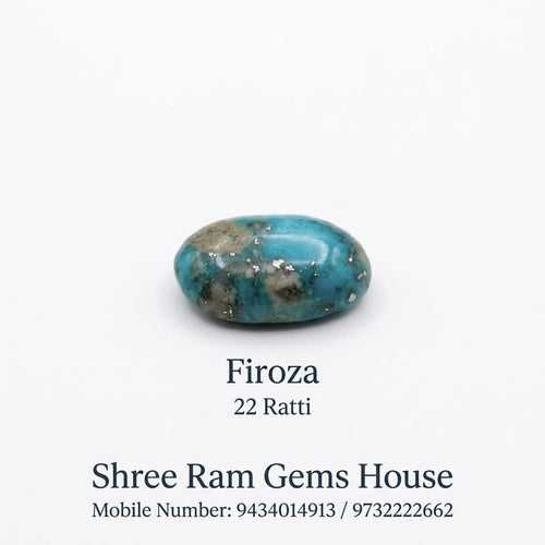 22 Ratti Firoza (Turquoise)