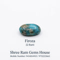 22 Ratti Firoza (Turquoise)